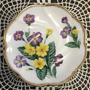 Salisbury 'Primula' English Fine Bone China Spare Saucer